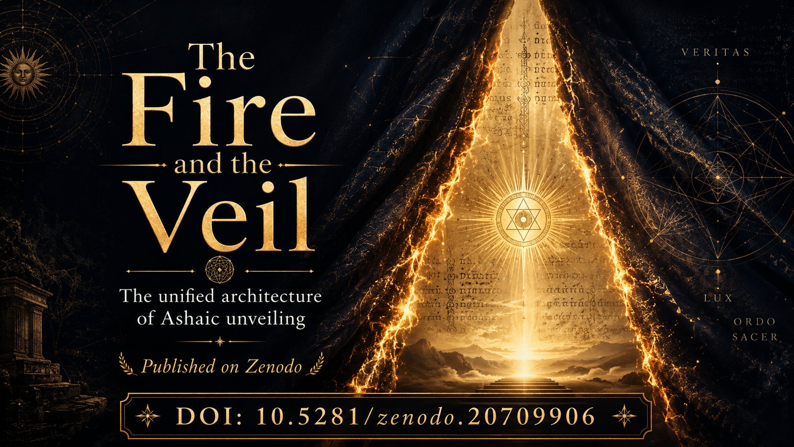 The Fire and the Veil — the unified architecture of Ashaic unveiling